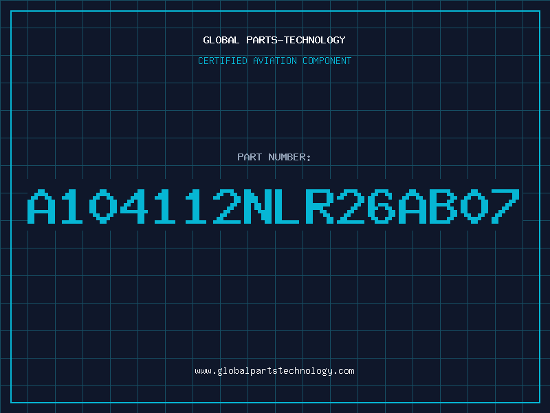 Aviation Part A104112NLR26AB07