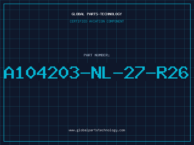 Aviation Part A104203-NL-27-R26