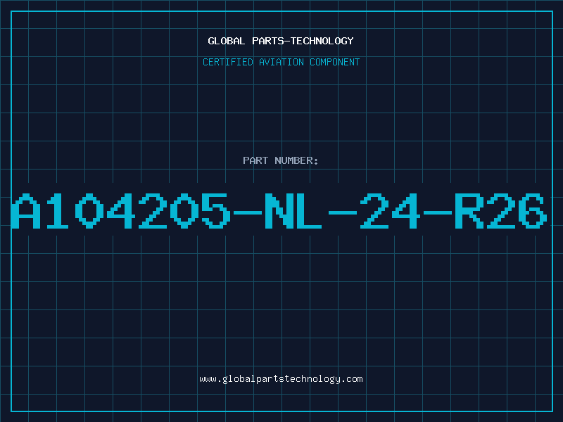 Aviation Part A104205-NL-24-R26