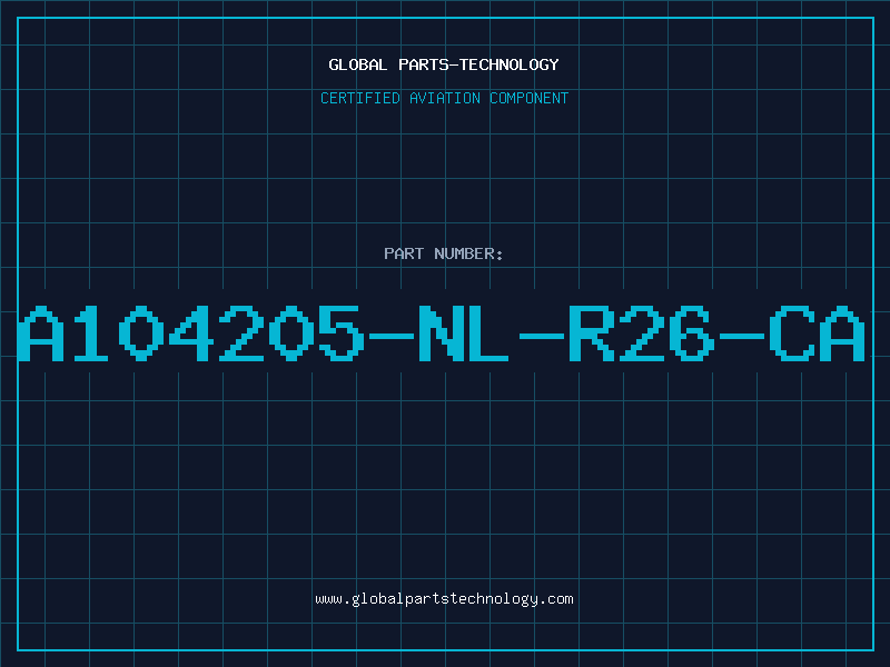 Aviation Part A104205-NL-R26-CA