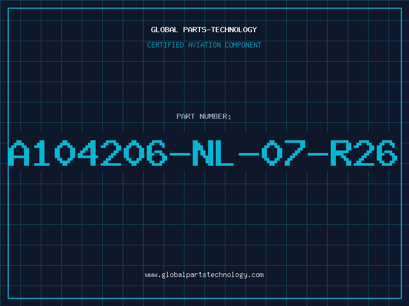 Aviation Part A104206-NL-07-R26