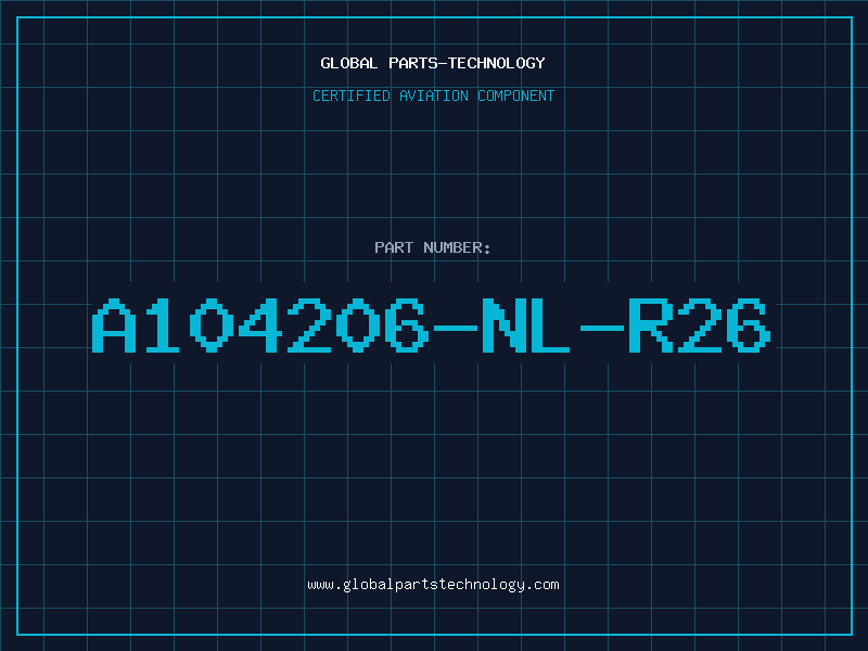 Aviation Part A104206-NL-R26