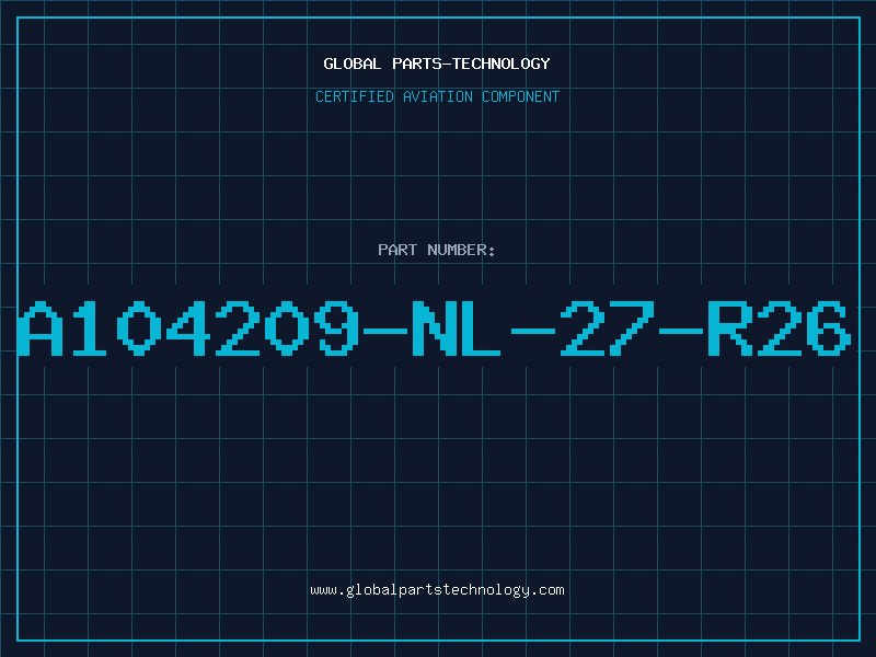 Aviation Part A104209-NL-27-R26