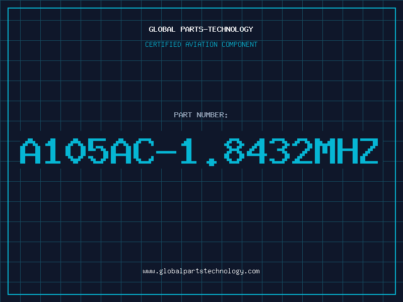 Aviation Part A105AC-1.8432MHZ