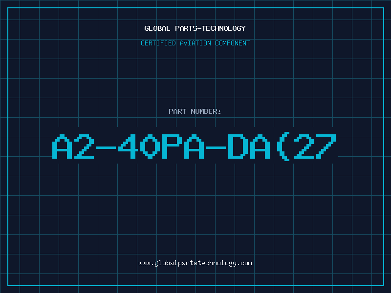 Aviation Part A2-40PA-DA(27