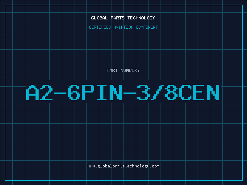Aviation Part A2-6PIN-3/8CEN