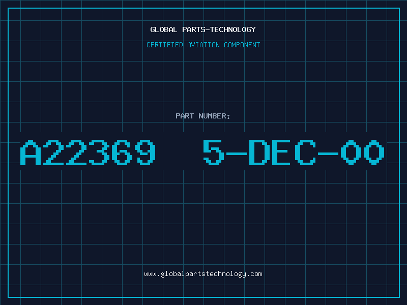 Aviation Part A22369 5-DEC-00