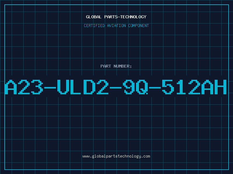 Aviation Part A23-ULD2-9Q-512AH