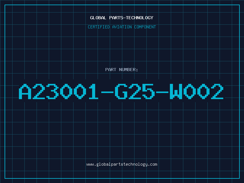 Aviation Part A23001-G25-W002