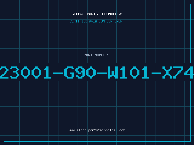 Aviation Part A23001-G90-W101-X740