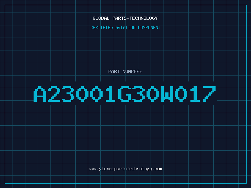 Aviation Part A23001G30W017
