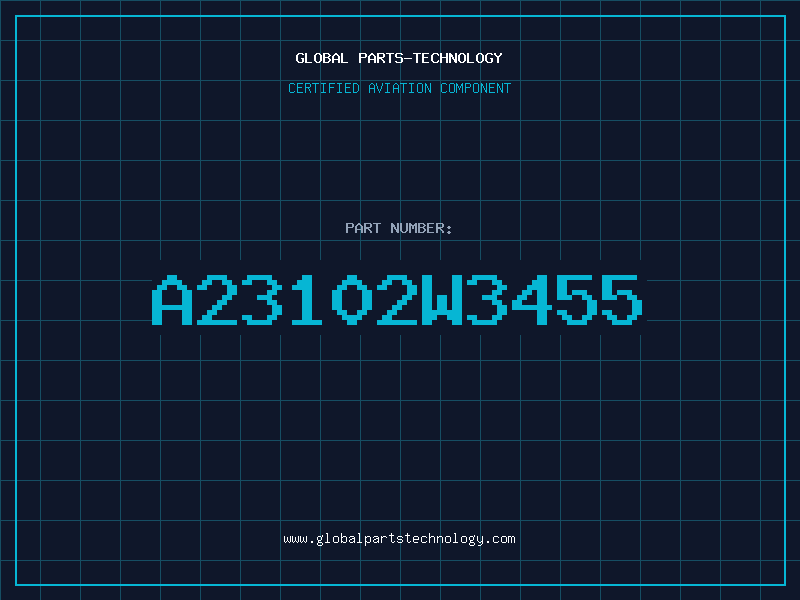 Aviation Part A23102W3455