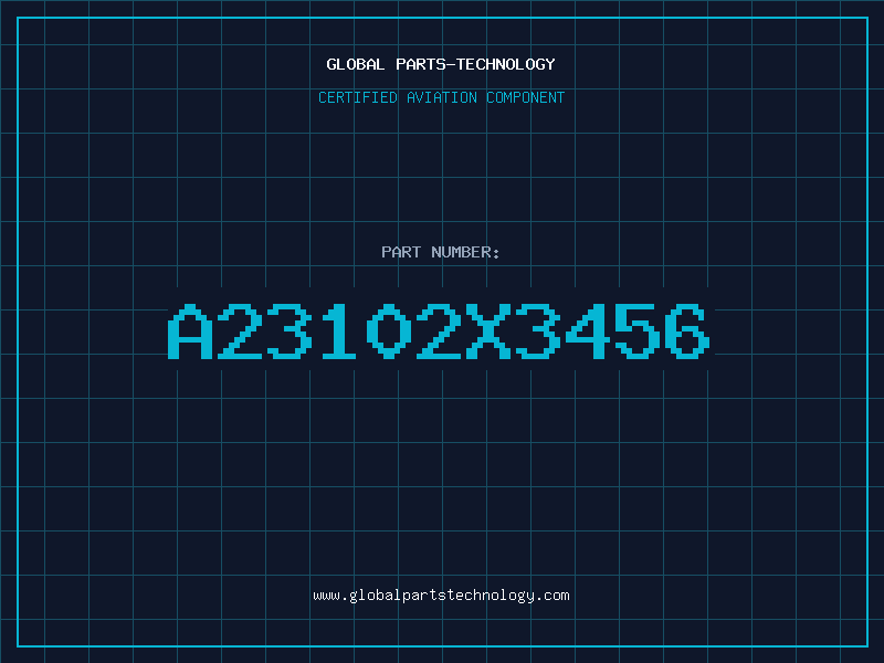 Aviation Part A23102X3456
