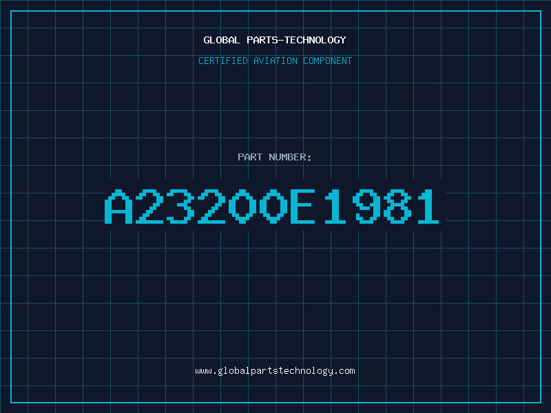 Aviation Part A23200E1981