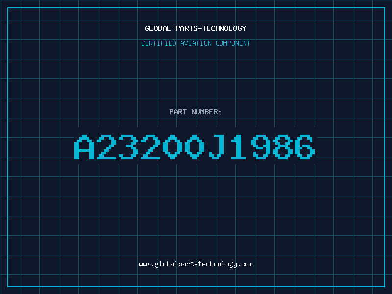 Aviation Part A23200J1986