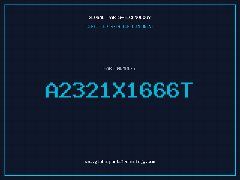 Aviation Part A2321X1666T