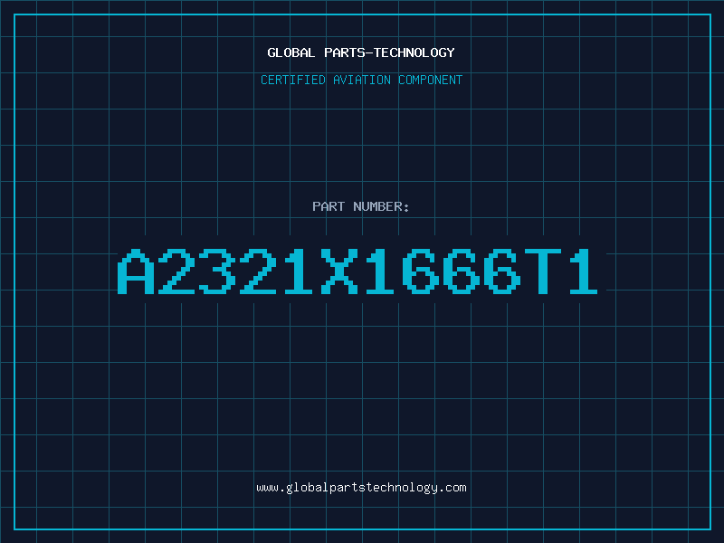 Aviation Part A2321X1666T1
