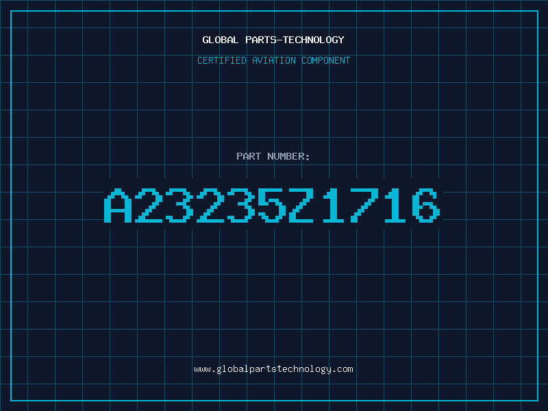 Aviation Part A23235Z1716