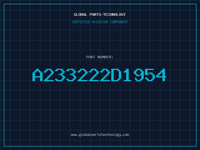 Aviation Part A233222D1954