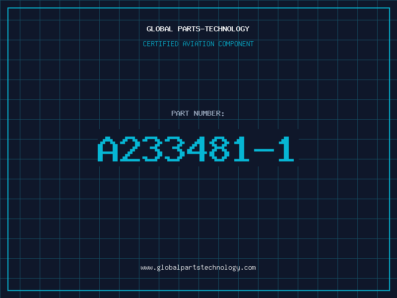 Aviation Part A233481-1