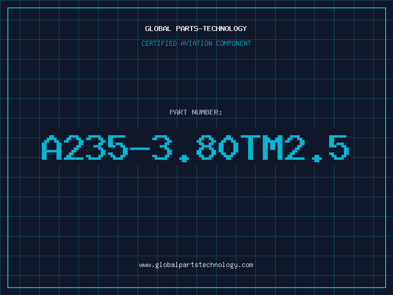 Aviation Part A235-3.80TM2.5