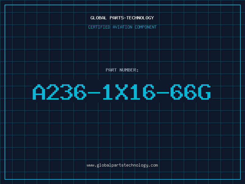 Aviation Part A236-1X16-66G