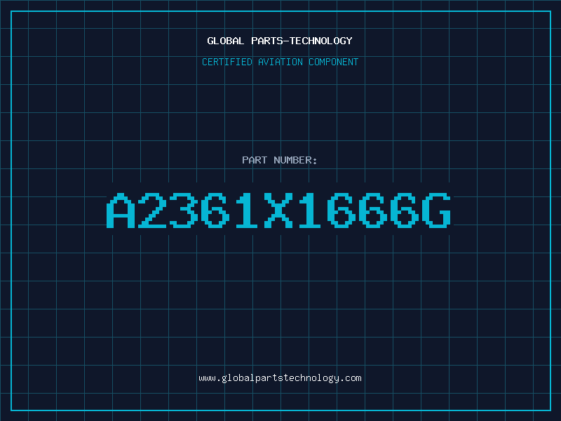Aviation Part A2361X1666G