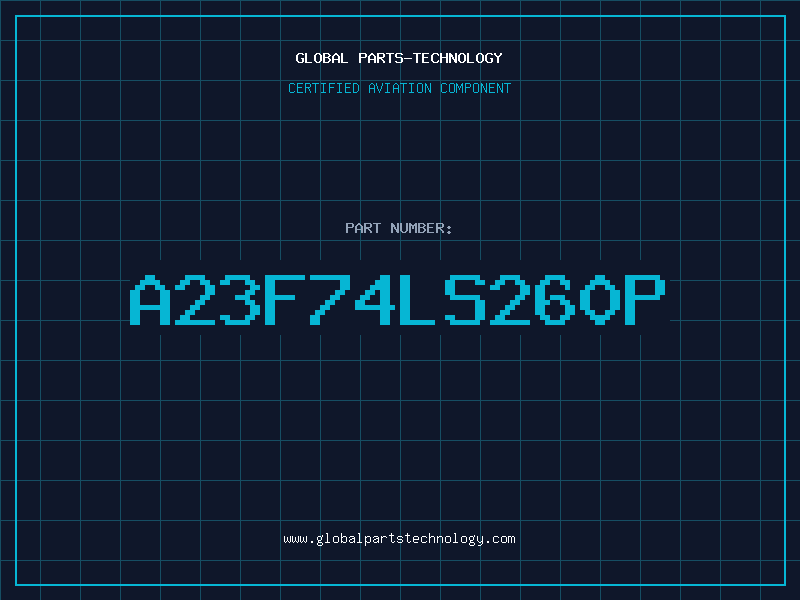 Aviation Part A23F74LS260P