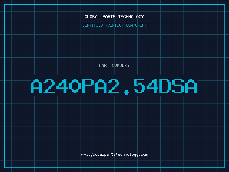 Aviation Part A240PA2.54DSA