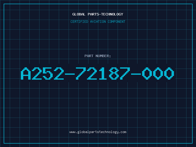 Aviation Part A252-72187-000