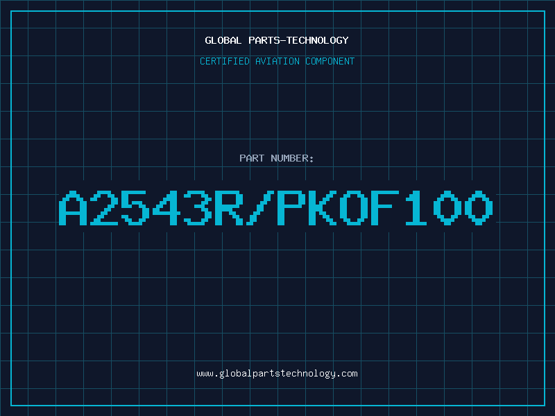 Aviation Part A2543R/PKOF100