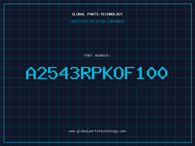 Aviation Part A2543RPKOF100