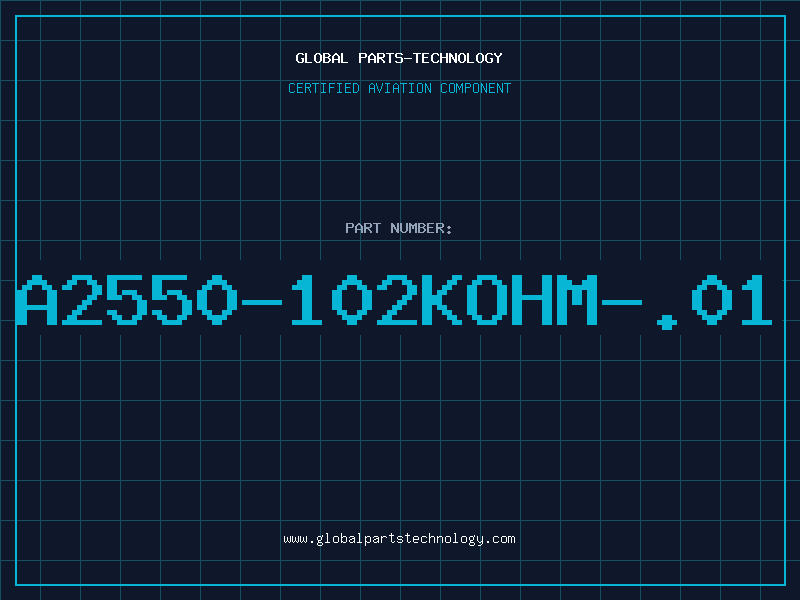 Aviation Part A2550-102KOHM-.01
