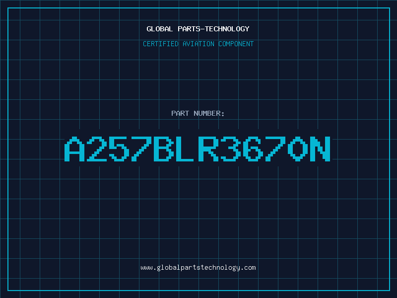 Aviation Part A257BLR3670N