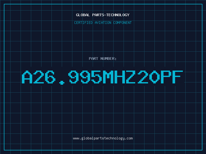 Aviation Part A26.995MHZ20PF