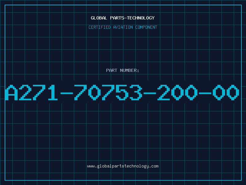 Aviation Part A271-70753-200-00
