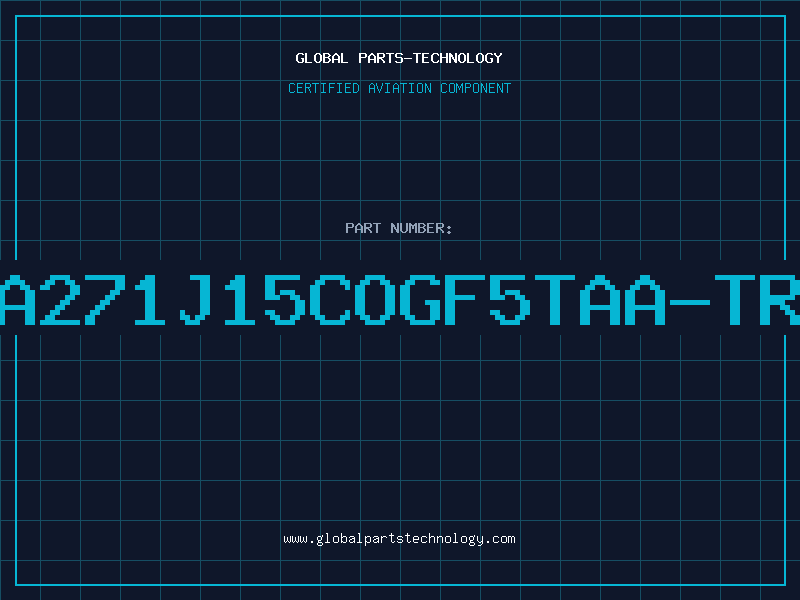 Aviation Part A271J15COGF5TAA-TR