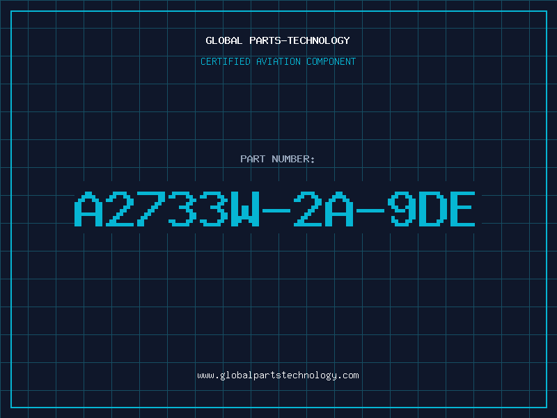 Aviation Part A2733W-2A-9DE