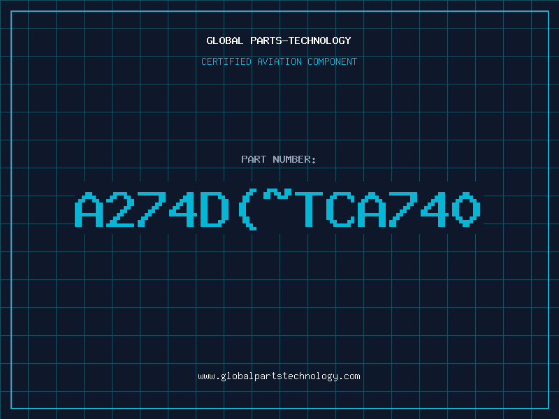 Aviation Part A274D(~TCA740