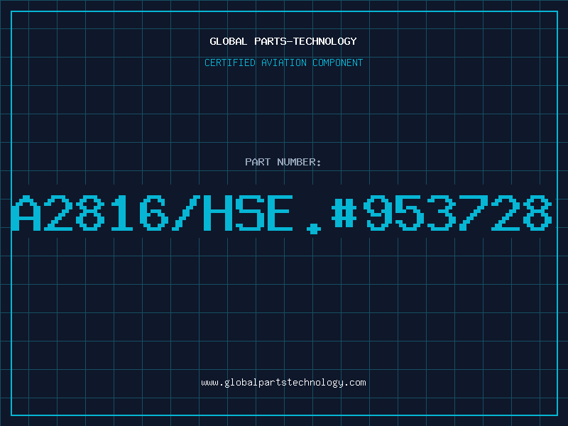 Aviation Part A2816/HSE.#953728
