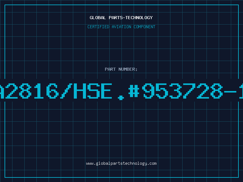 Aviation Part A2816/HSE.#953728-1