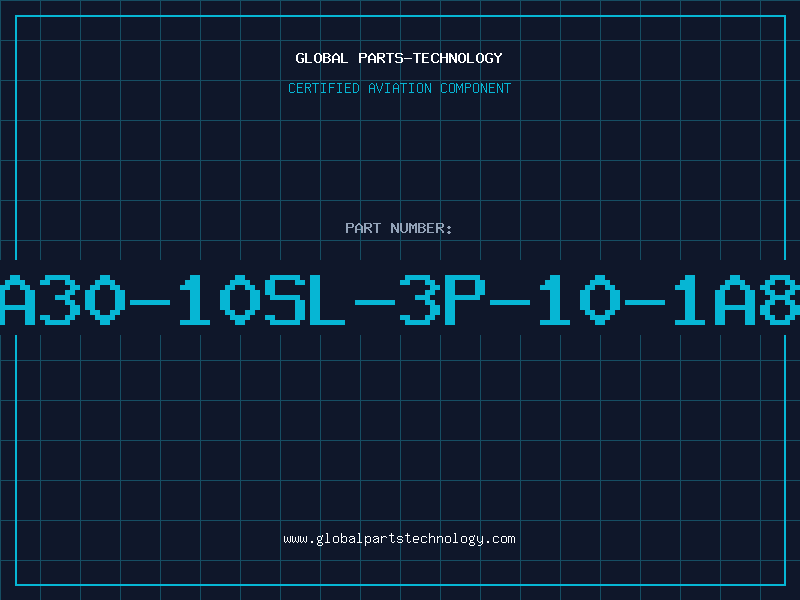 Aviation Part A30-10SL-3P-10-1A8
