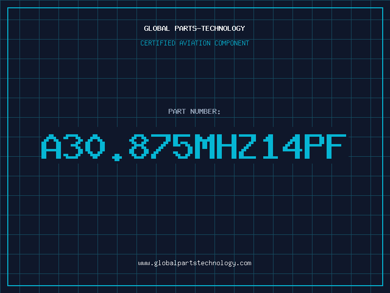 Aviation Part A30.875MHZ14PF