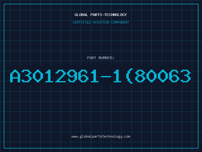 Aviation Part A3012961-1(80063