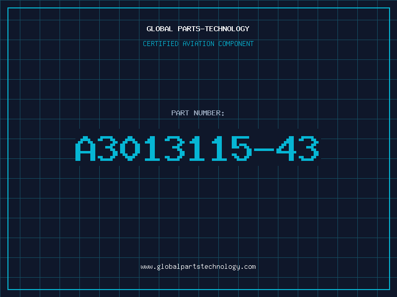 Aviation Part A3013115-43