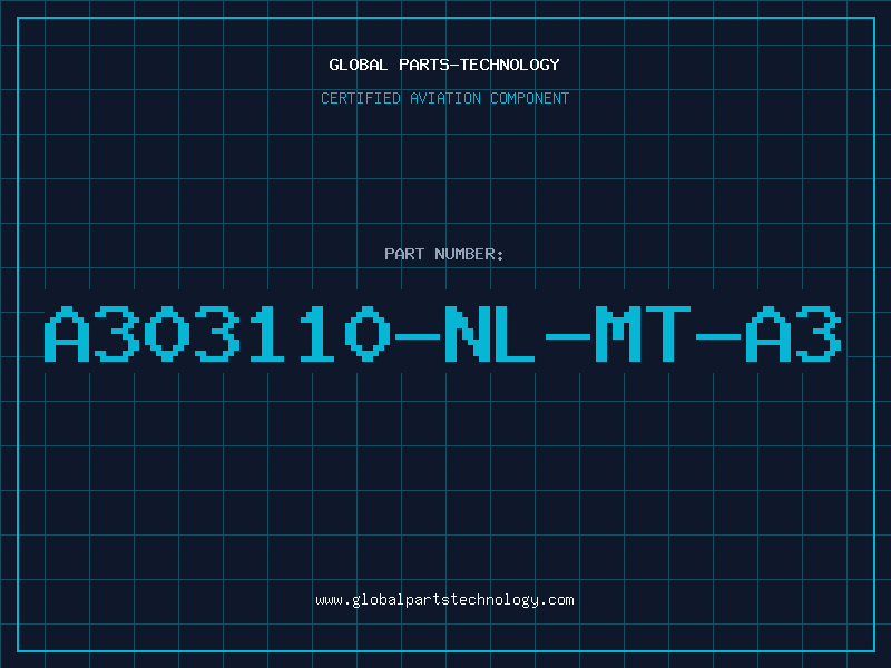 Aviation Part A303110-NL-MT-A3