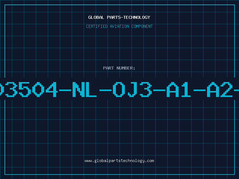 Aviation Part A303504-NL-OJ3-A1-A2-A3