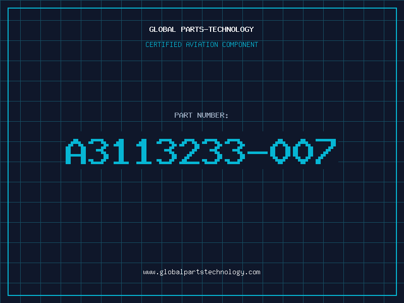Aviation Part A3113233-007