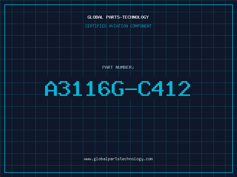 Aviation Part A3116G-C412