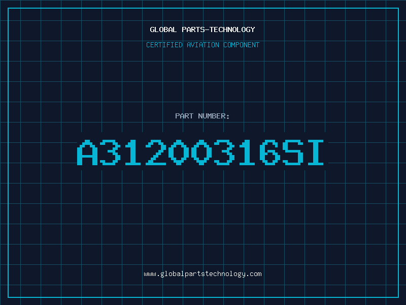 Aviation Part A31200316SI